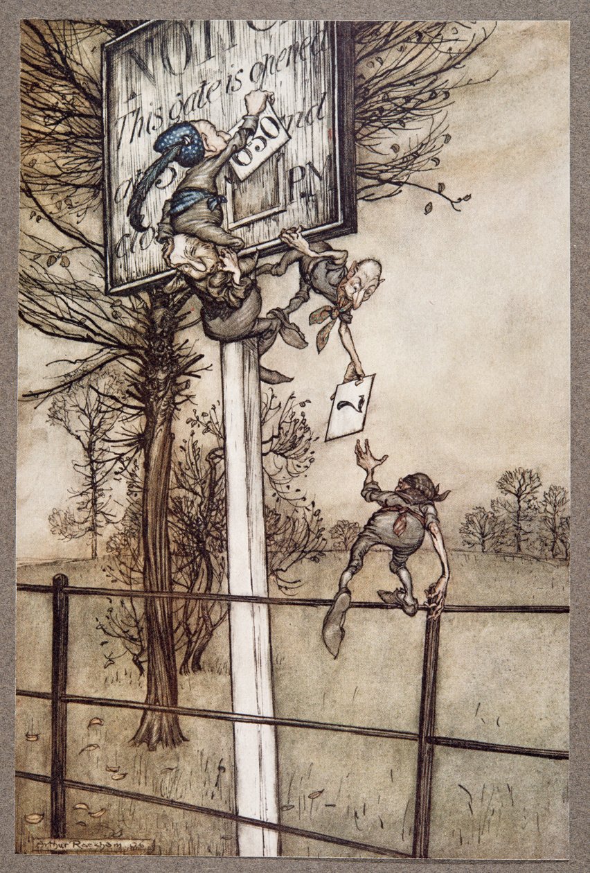 Bu kurnaz periler bazen bir balo gecesinde tahtayı kurnazca değiştirirler ..., Peter Pan