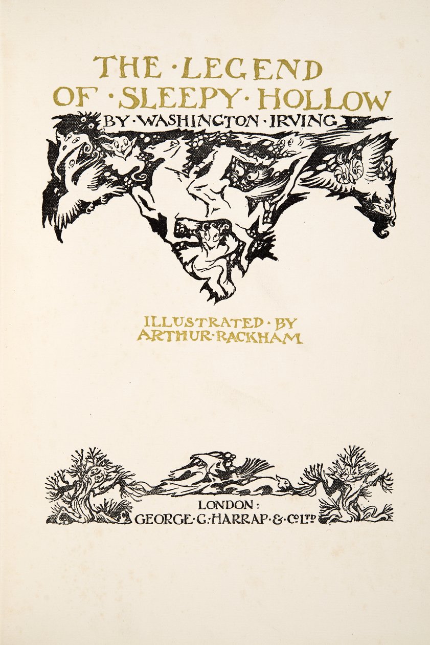 Başlık Sayfası, The Legend of Sleepy Hollow