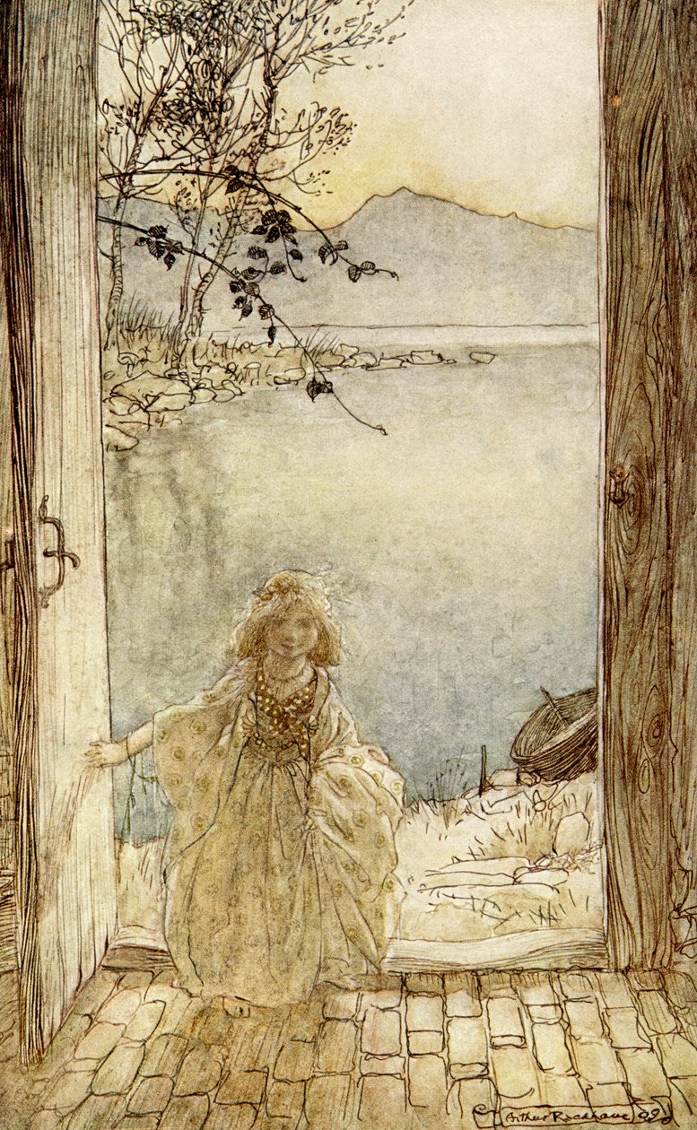Undine, Friedrich de la Motte Fouqué by Arthur Rackham