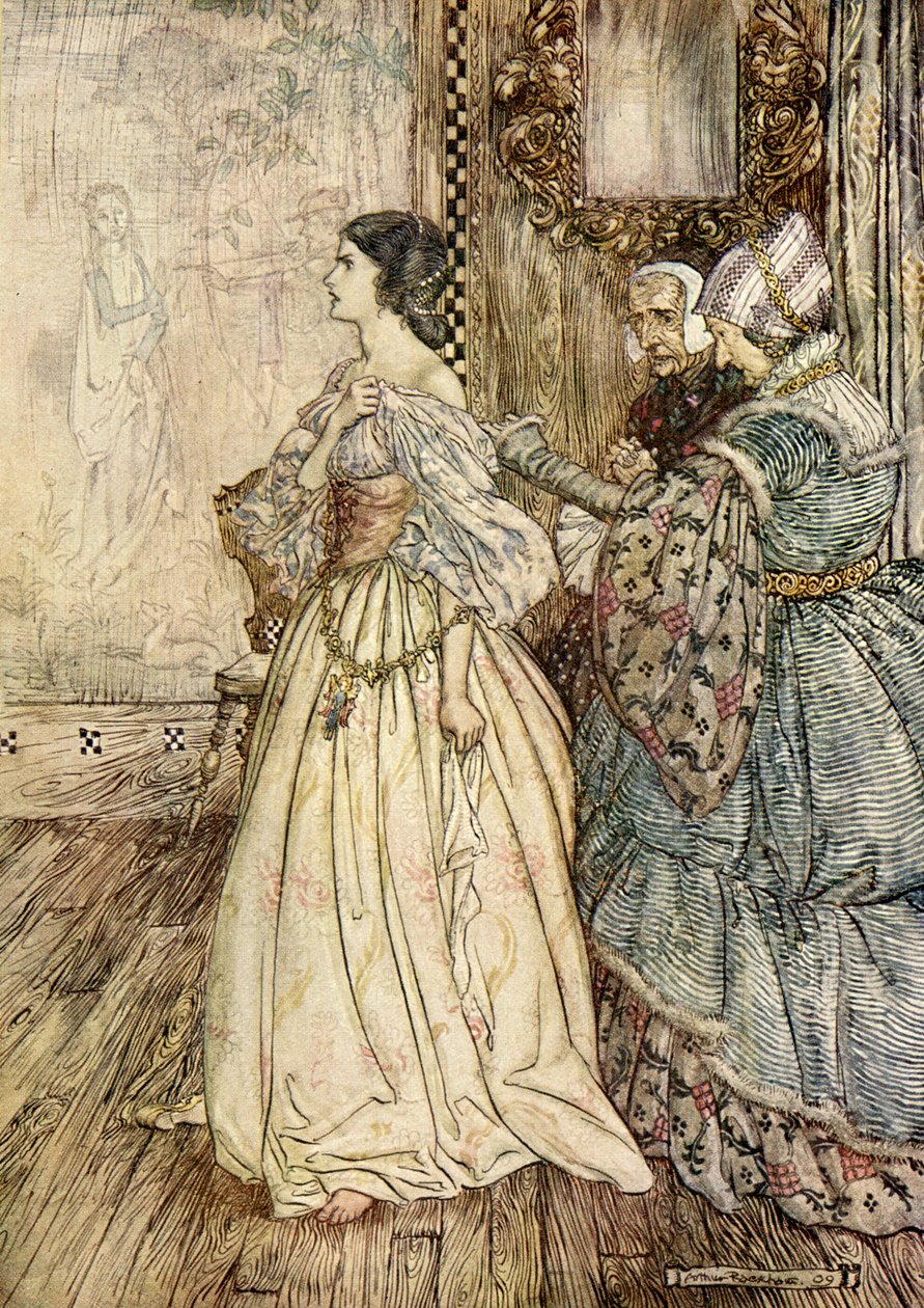 Undine, Friedrich de la Motte Fouqué by Arthur Rackham