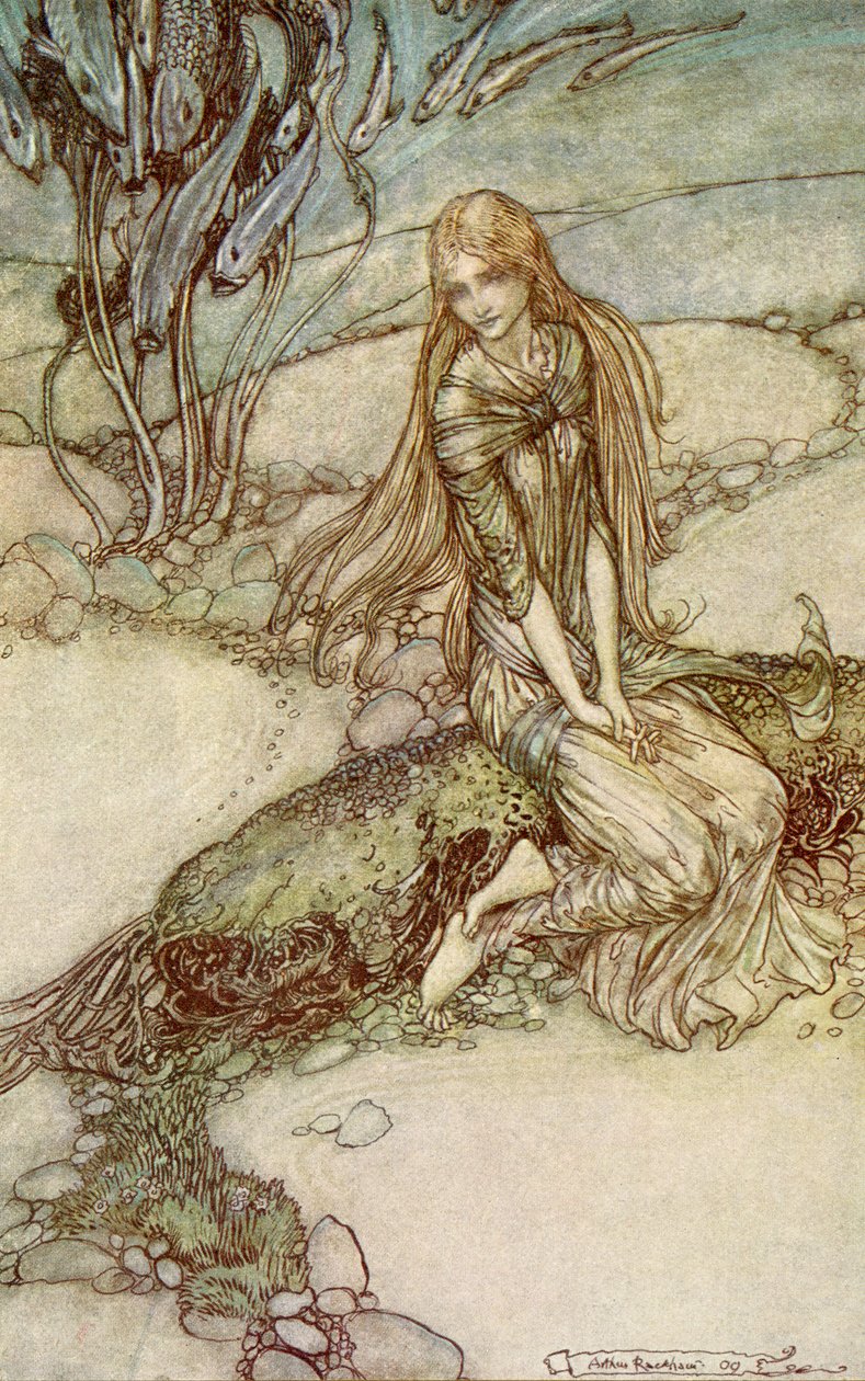 Undine, Friedrich de la Motte Fouqué by Arthur Rackham