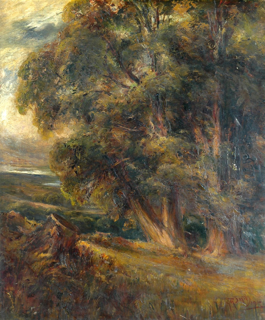 Ağaç çalışması by Arthur Reginald Smith