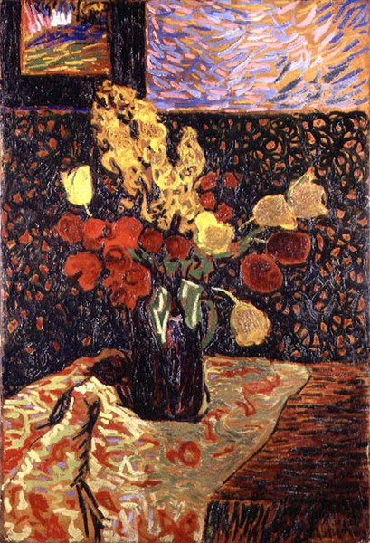 Çiçekler by Arthur Segal