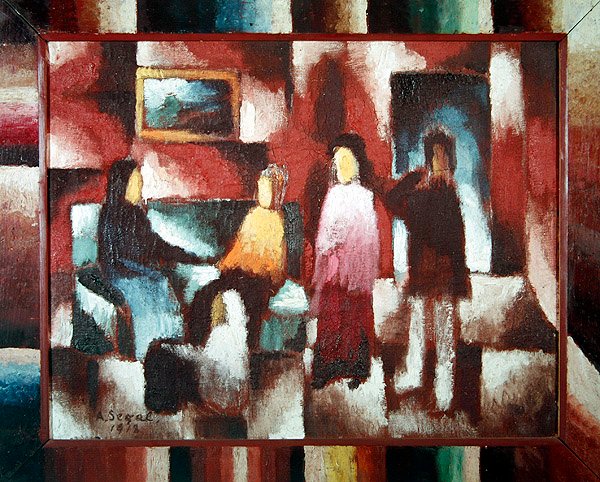 İçişleri, 1918 by Arthur Segal