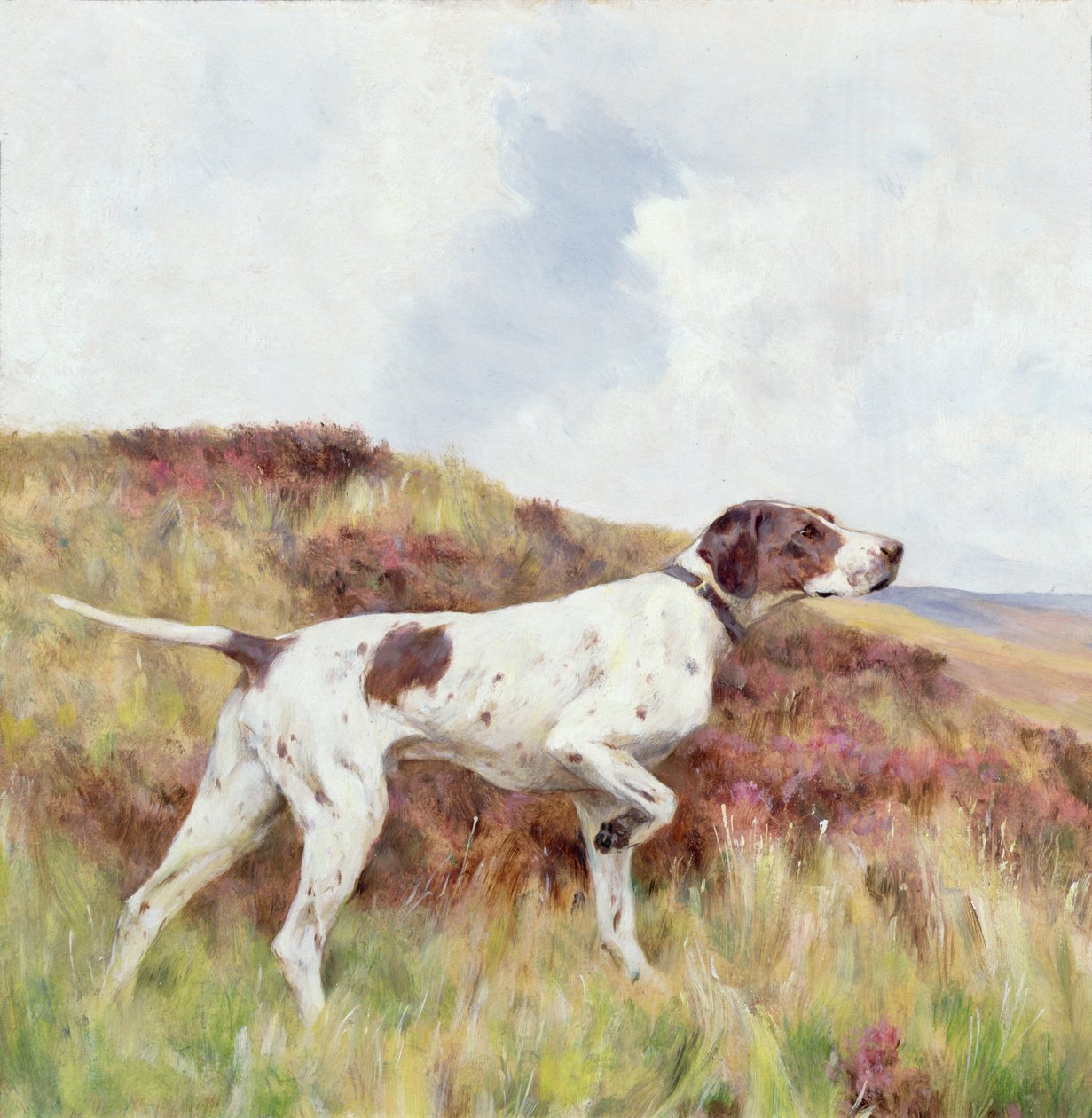 Bir İşaretçi (gemideki yağ) by Arthur Wardle
