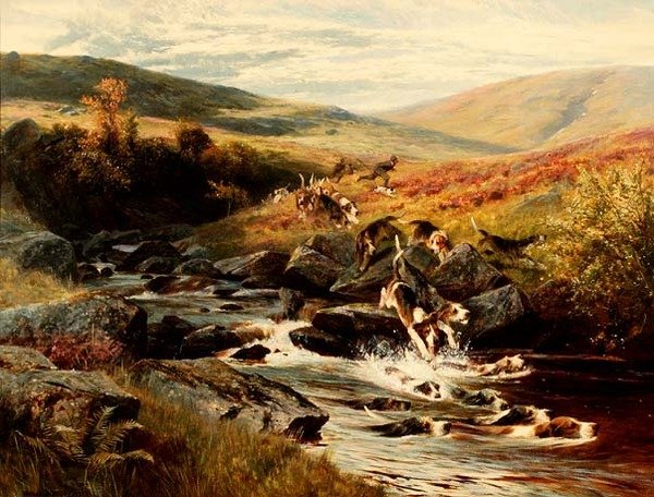 su samuru avı by Arthur Wardle