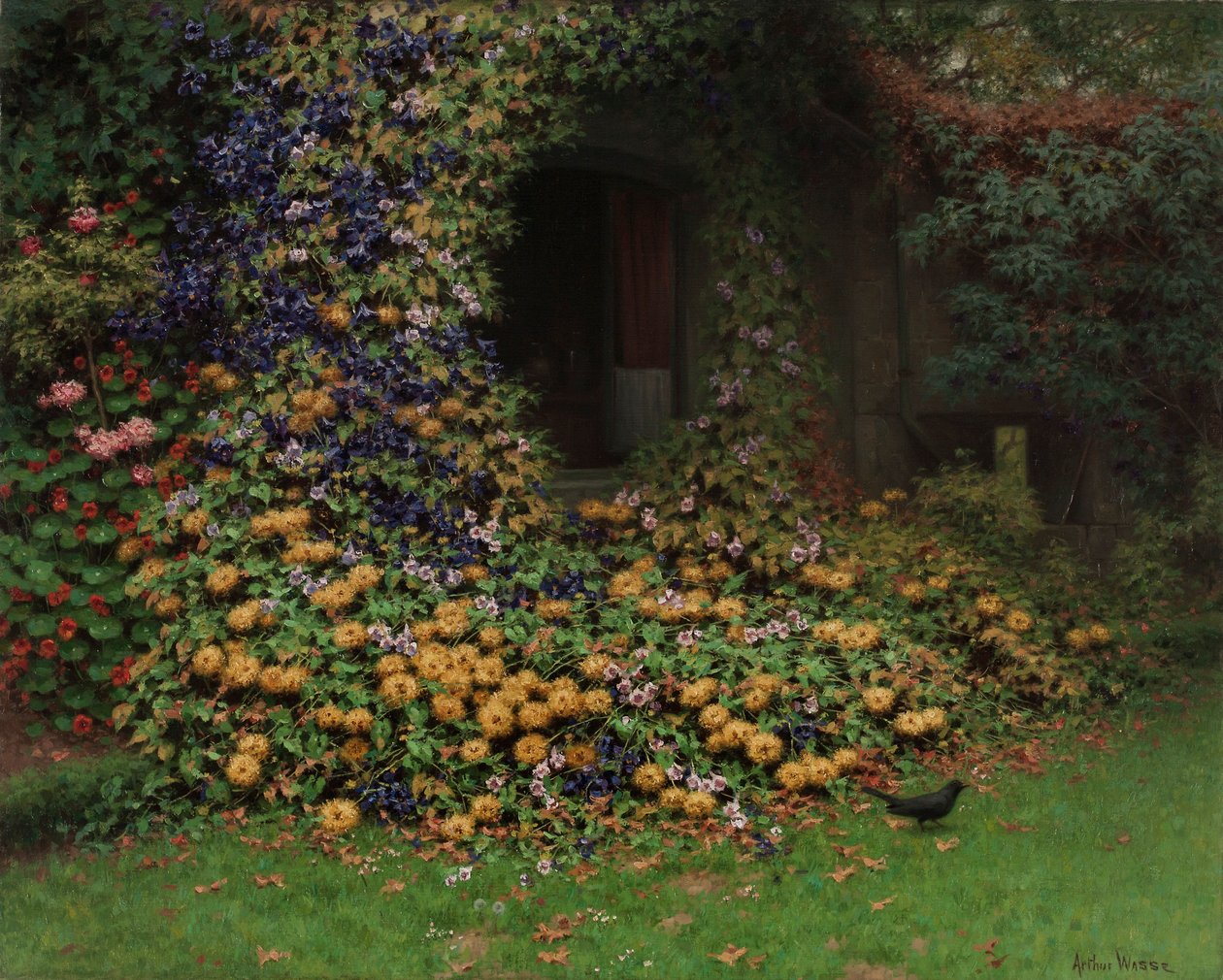 Sanatçının Evi, 1920 by Arthur Wasse