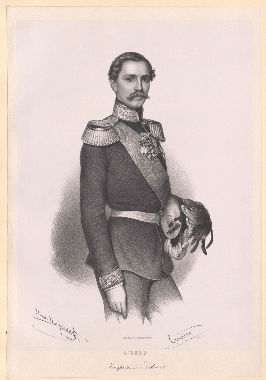 Saksonya Kralı I. Albert, by Artist Unknown