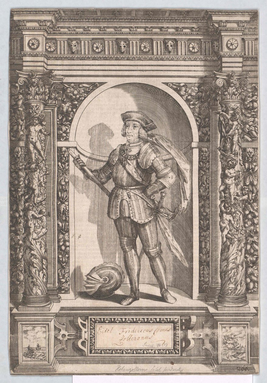 Zollern Kontu Eitel Frederick II by Artist Unknown