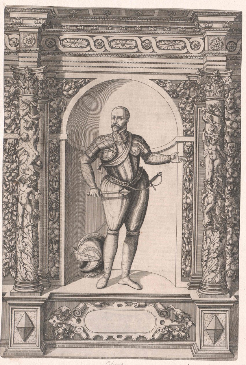 Paliano Dükü sütunu by Artist Unknown