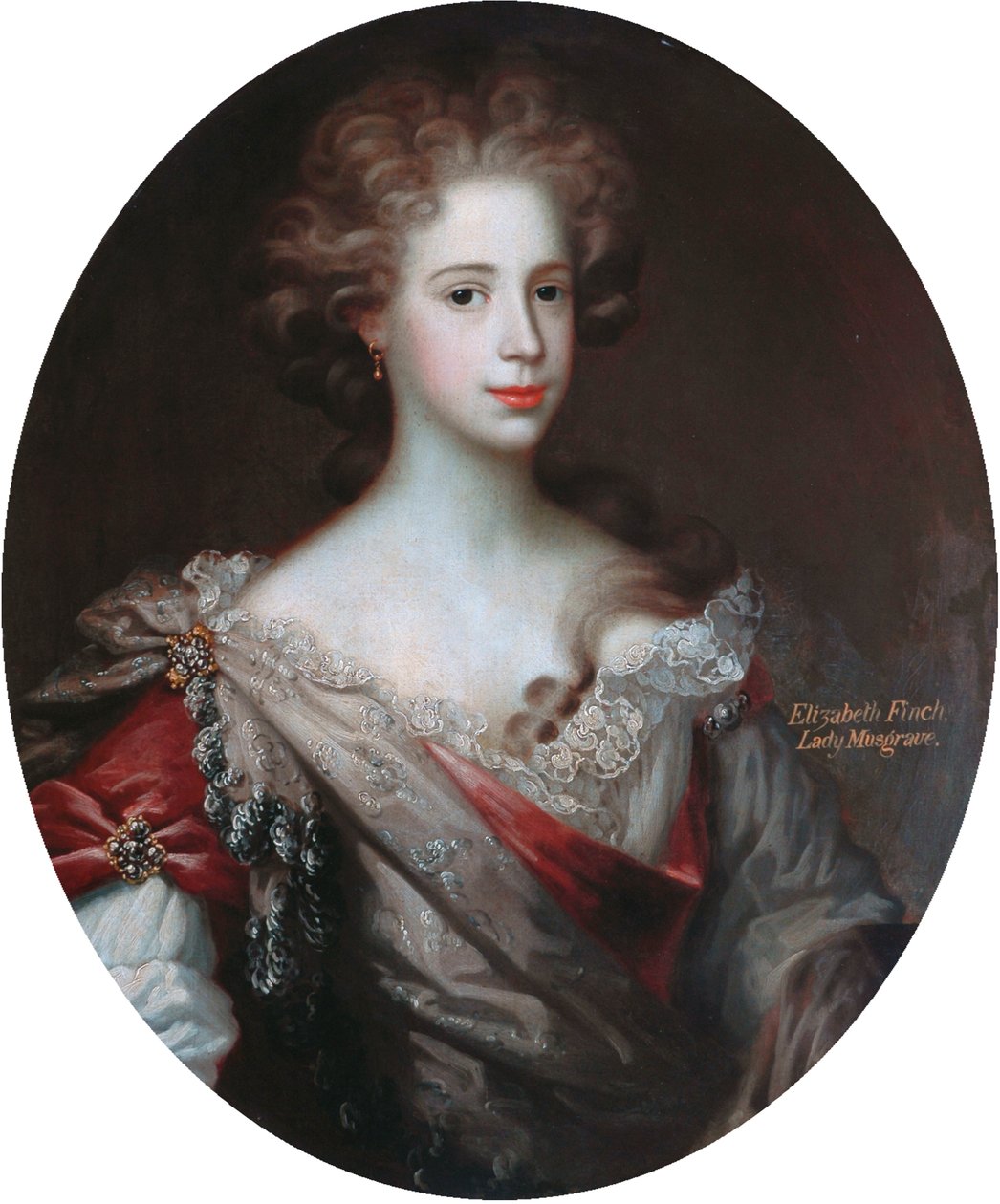 Elizabeth Finch, Leydi Musgrave (tuval üzerine yağlıboya) by Artist Unknown