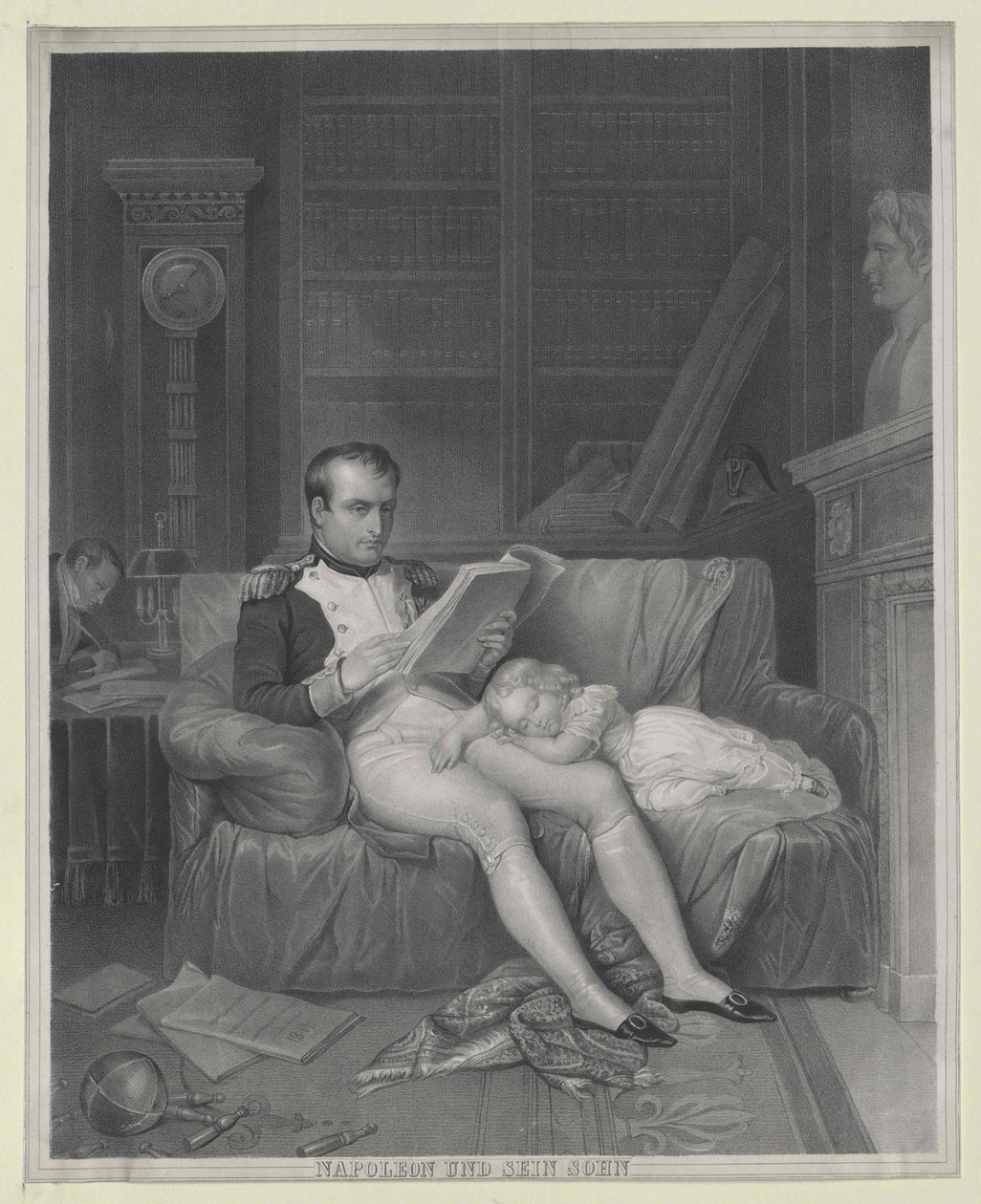Fransız İmparatoru Napoleon I Bonaparte by Artist Unknown