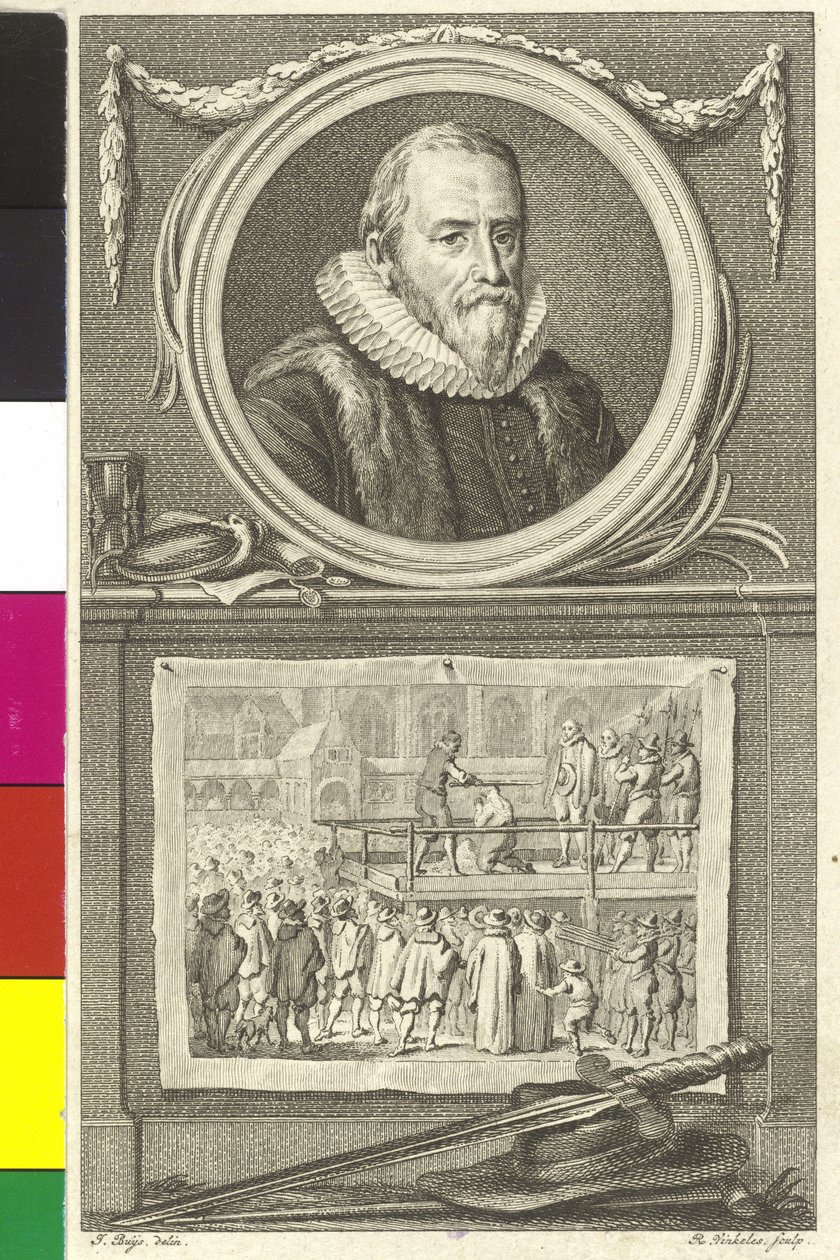 Ferdinand count Hardegg (baskı) by Artist Unknown