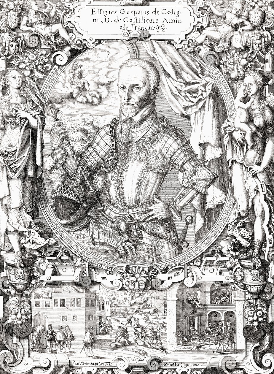 Gaspard de Coligny, Châtillon Lordu, by Artist Unknown