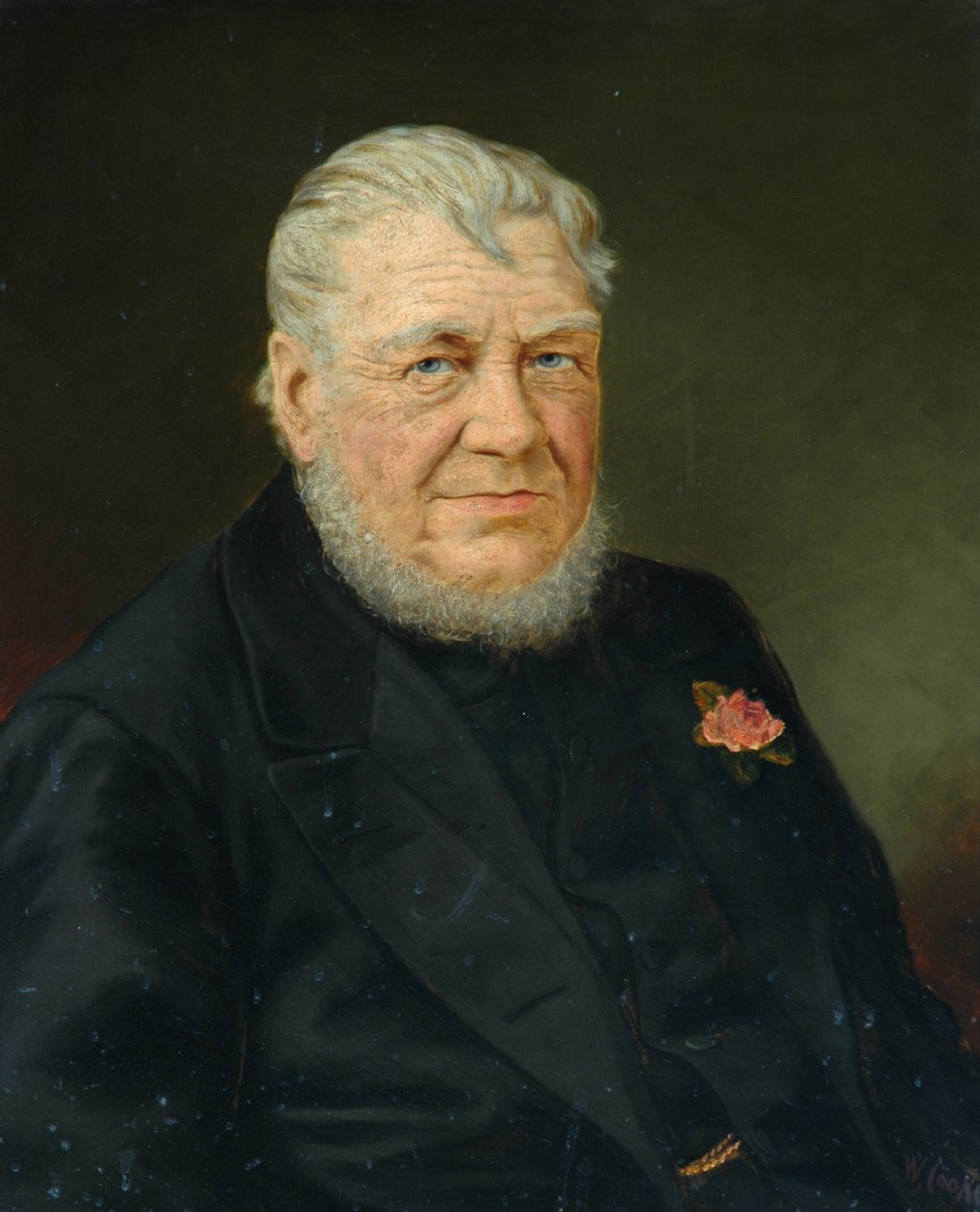 George Hattersley (tuval üzerine yağlıboya) by Artist Unknown