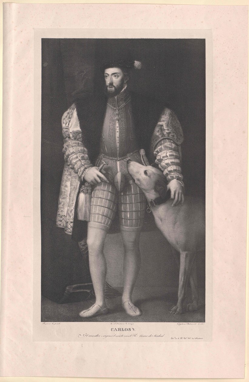 Kutsal Roma İmparatoru V. Charles. by Artist Unknown