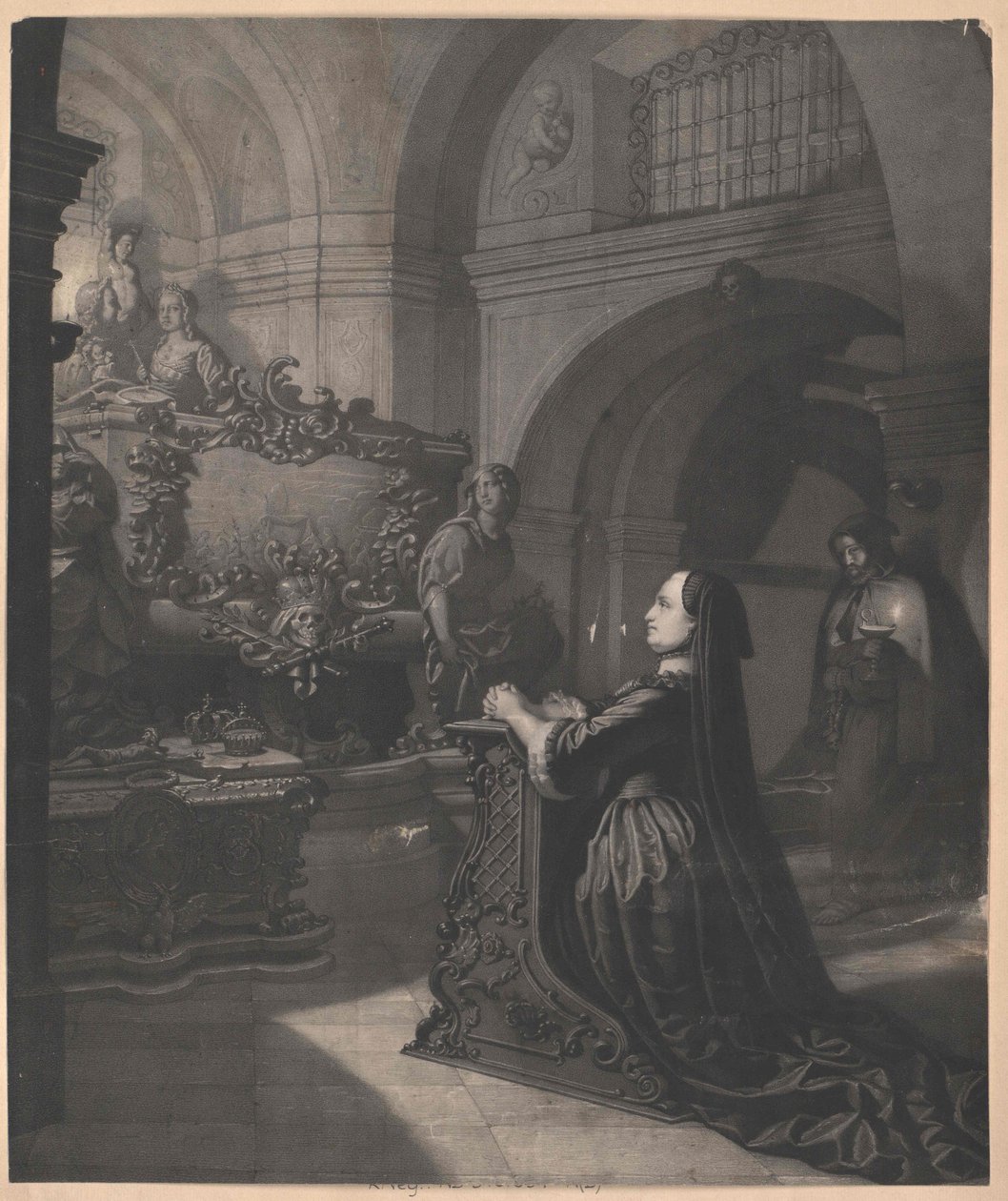 Kutsal Roma İmparatoriçesi Maria Theresa by Artist Unknown