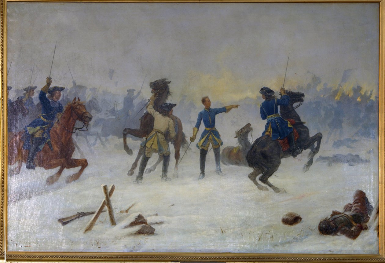Süet Kralı XII Charles (Karl XII by Artist Unknown
