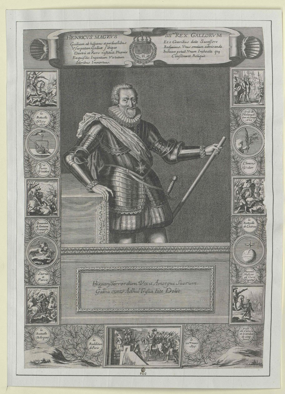 Fransa Kralı Henry IV by Artist Unknown