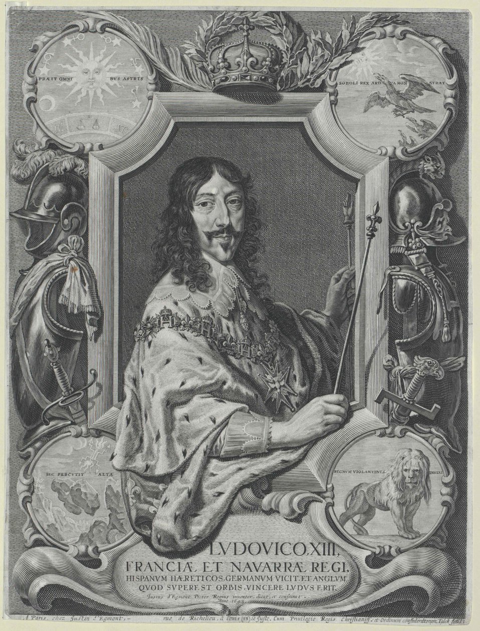 Fransa Kralı XIII Louis by Artist Unknown