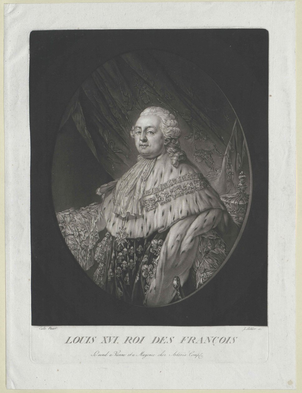 Fransa Kralı Louis XVI by Artist Unknown