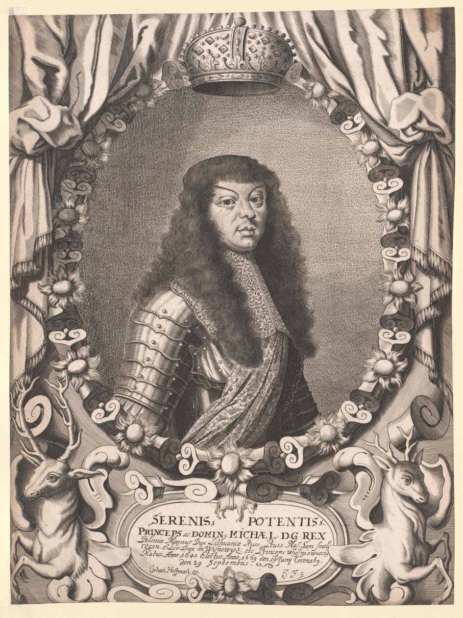 Polonya Kralı Michael Thomas Wiesniowiecz by Artist Unknown