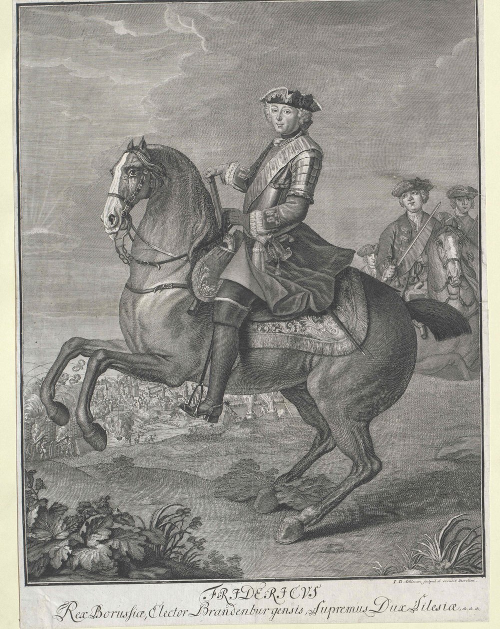 Prusya Kralı Frederick II by Artist Unknown