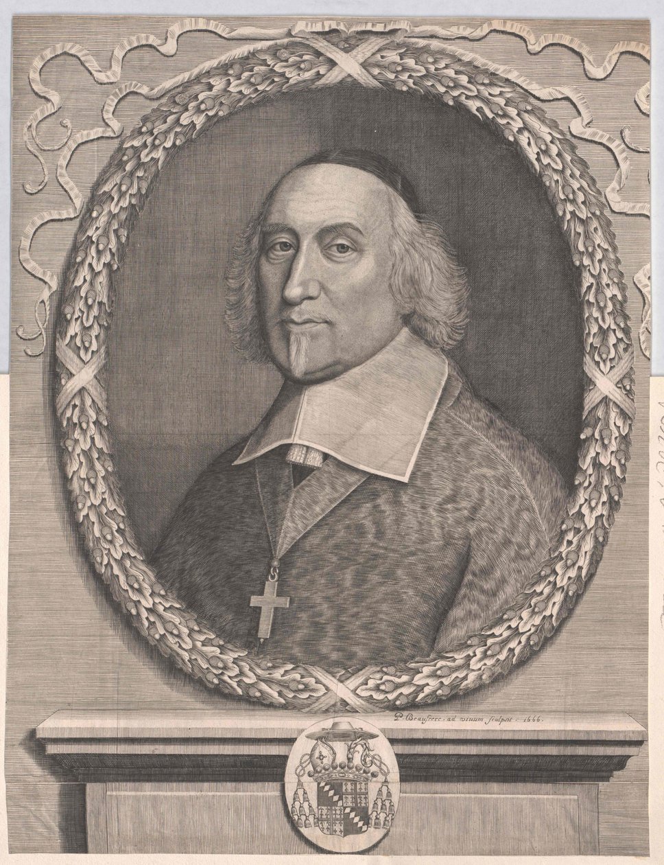 Pierre de Broc (baskı) by Artist Unknown