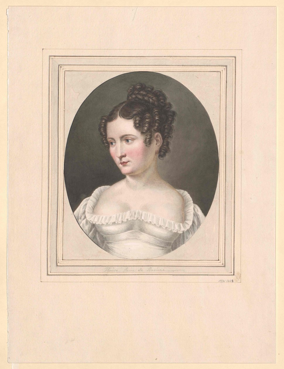 Saxe-Hildburghausen Prensesi, Therese by Artist Unknown