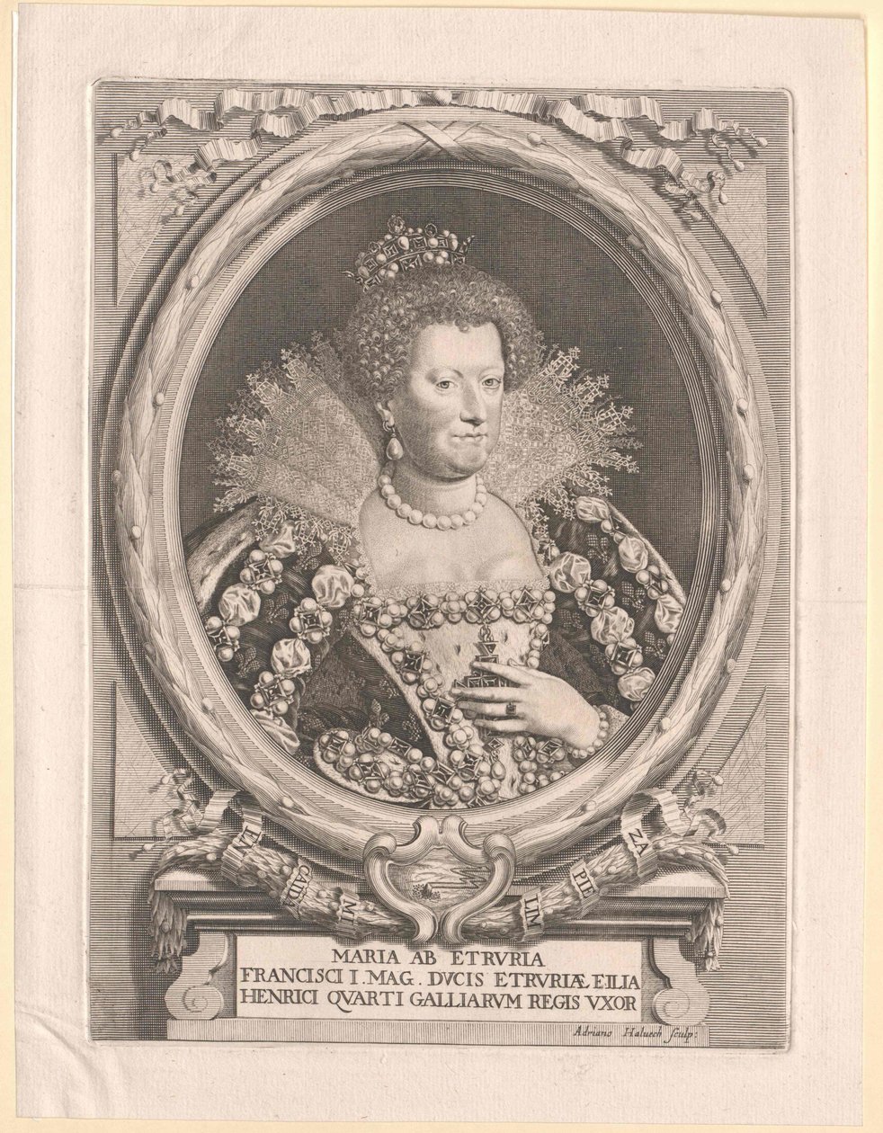 Toskana Prensesi Maria de "Medici by Artist Unknown