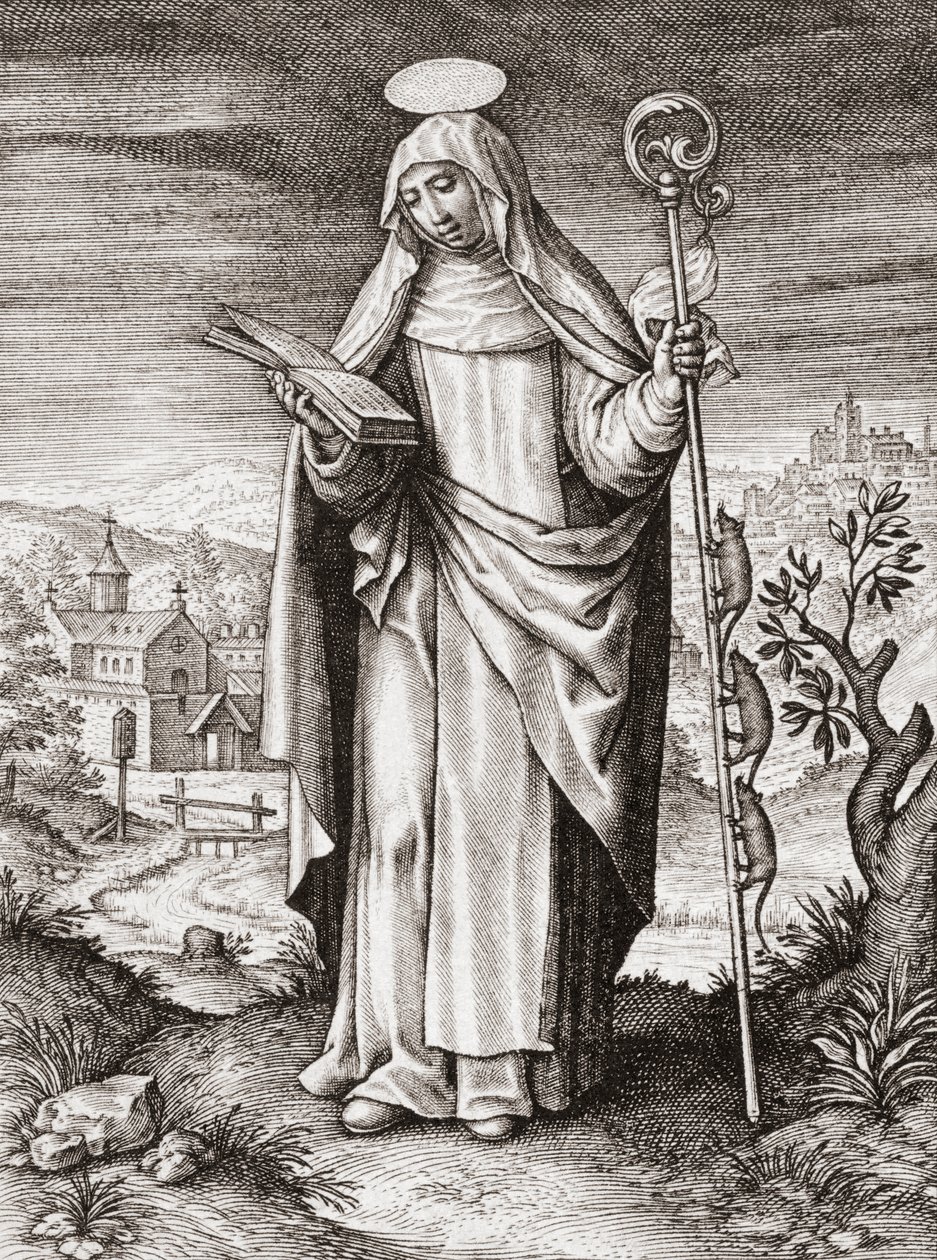 Nivellesli Aziz Gertrude by Artist Unknown