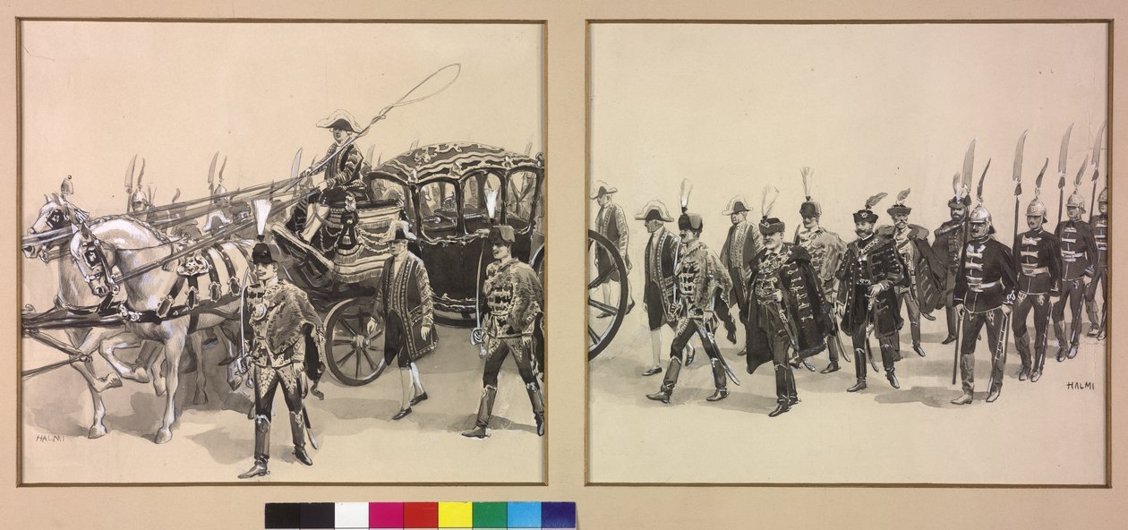 Macar İmparatorluk kıyafetleri by Artist Unknown