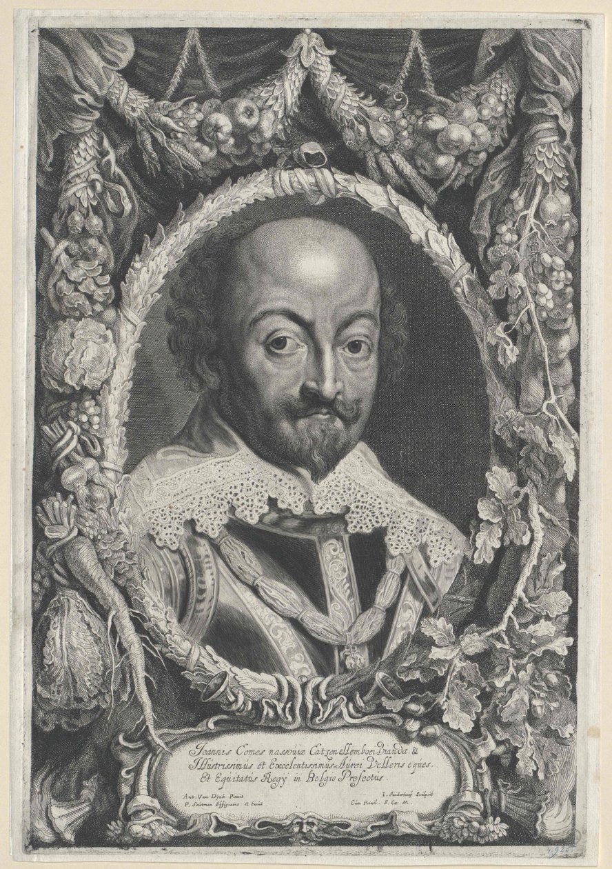 Genç Johann VIII (baskı) by Artist Unknown