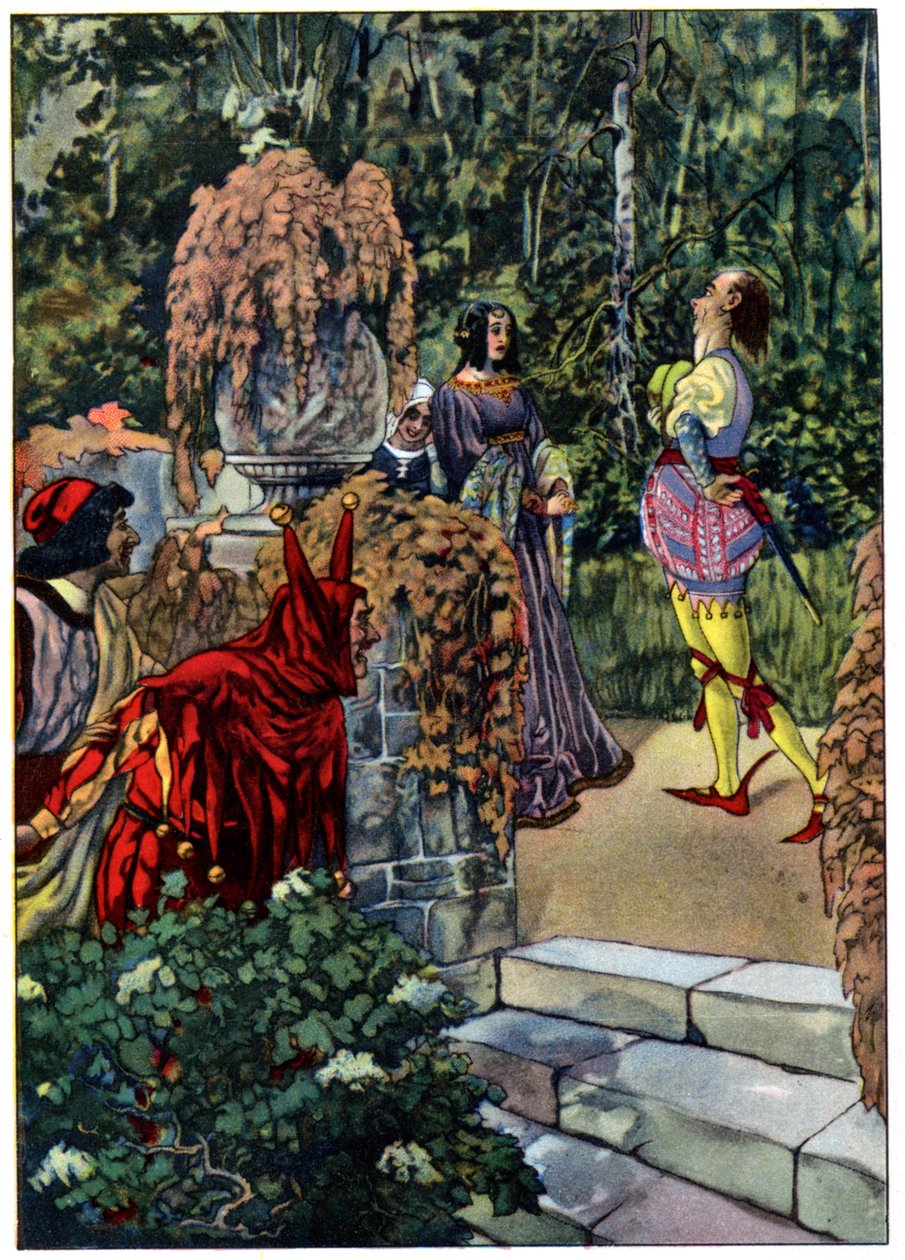 Onikinci Gece, William Shakespeare'in oyunu, 1880 dolayları (baskı) by Artus Scheiner