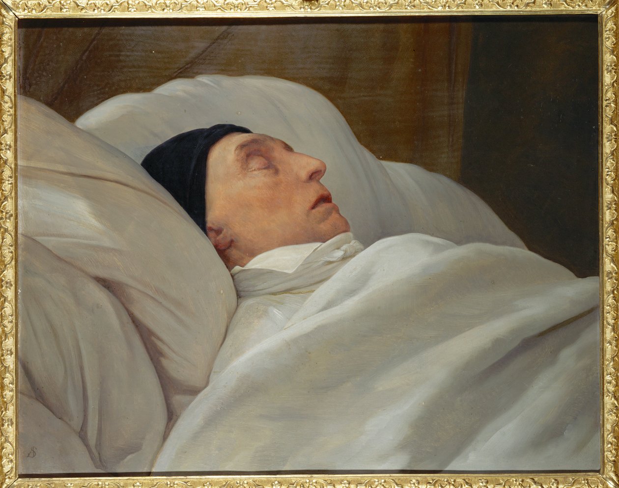 General Marie Paul Marquis de Lafayette ... (tuval üzerine tablo) by Ary Scheffer