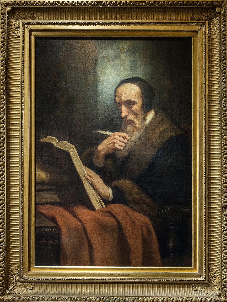 Protestan Reformu (1509-1564) sırasında Fransız yazar, ilahiyatçı ve papaz olan John Calvin