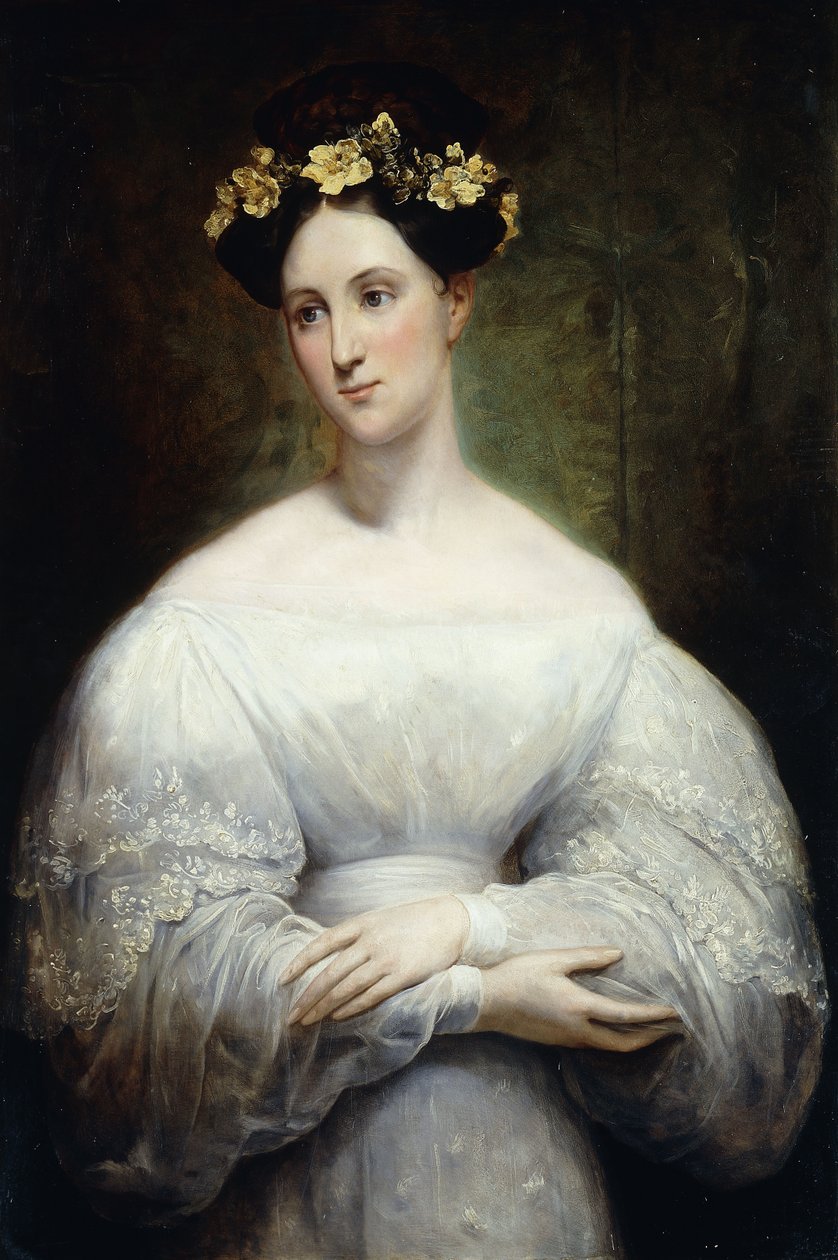 Prenses Marie Christine d"Orleans, 1830 ve 1831 by Ary Scheffer