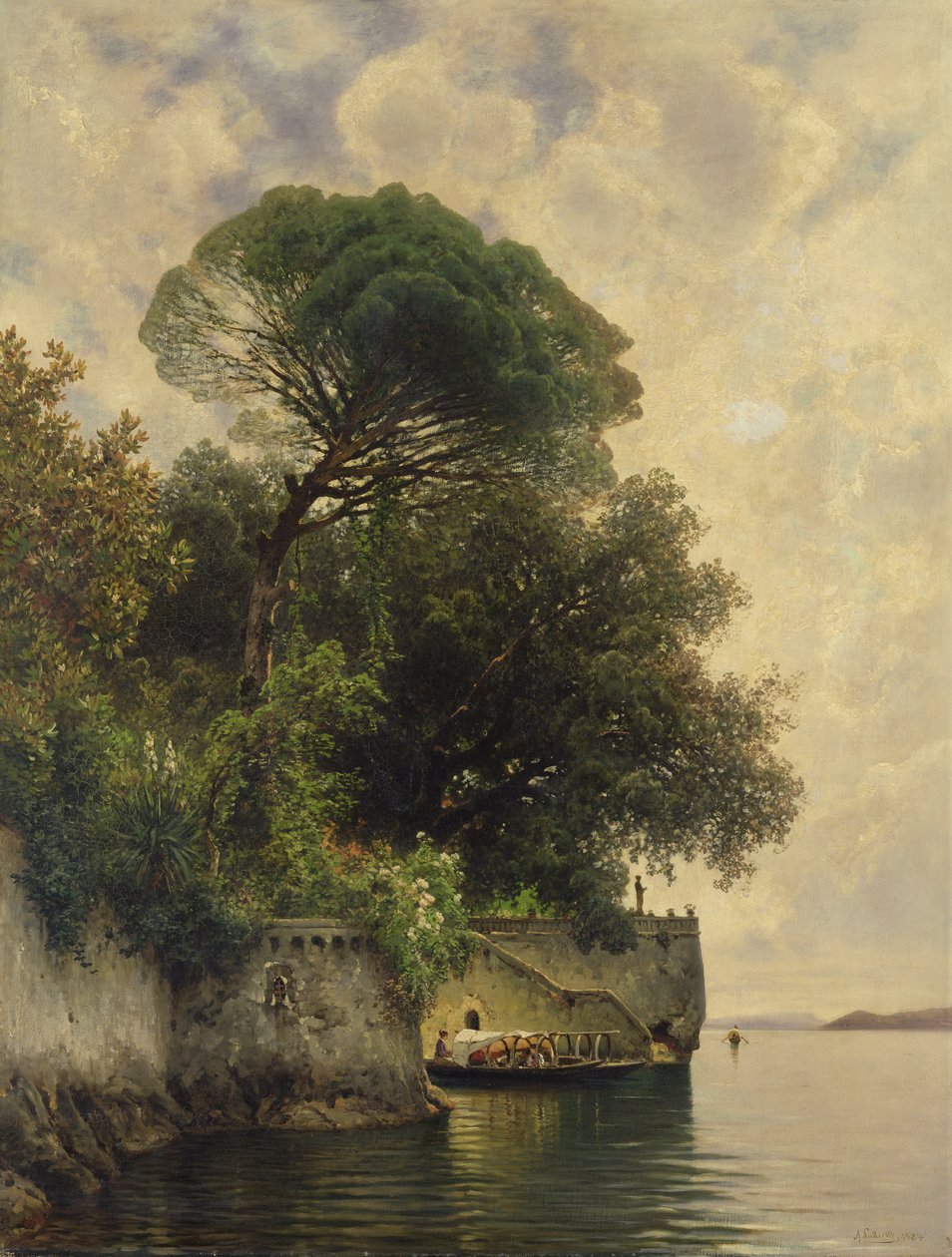 Isola Bella, 1884 by Ascan Lutteroth
