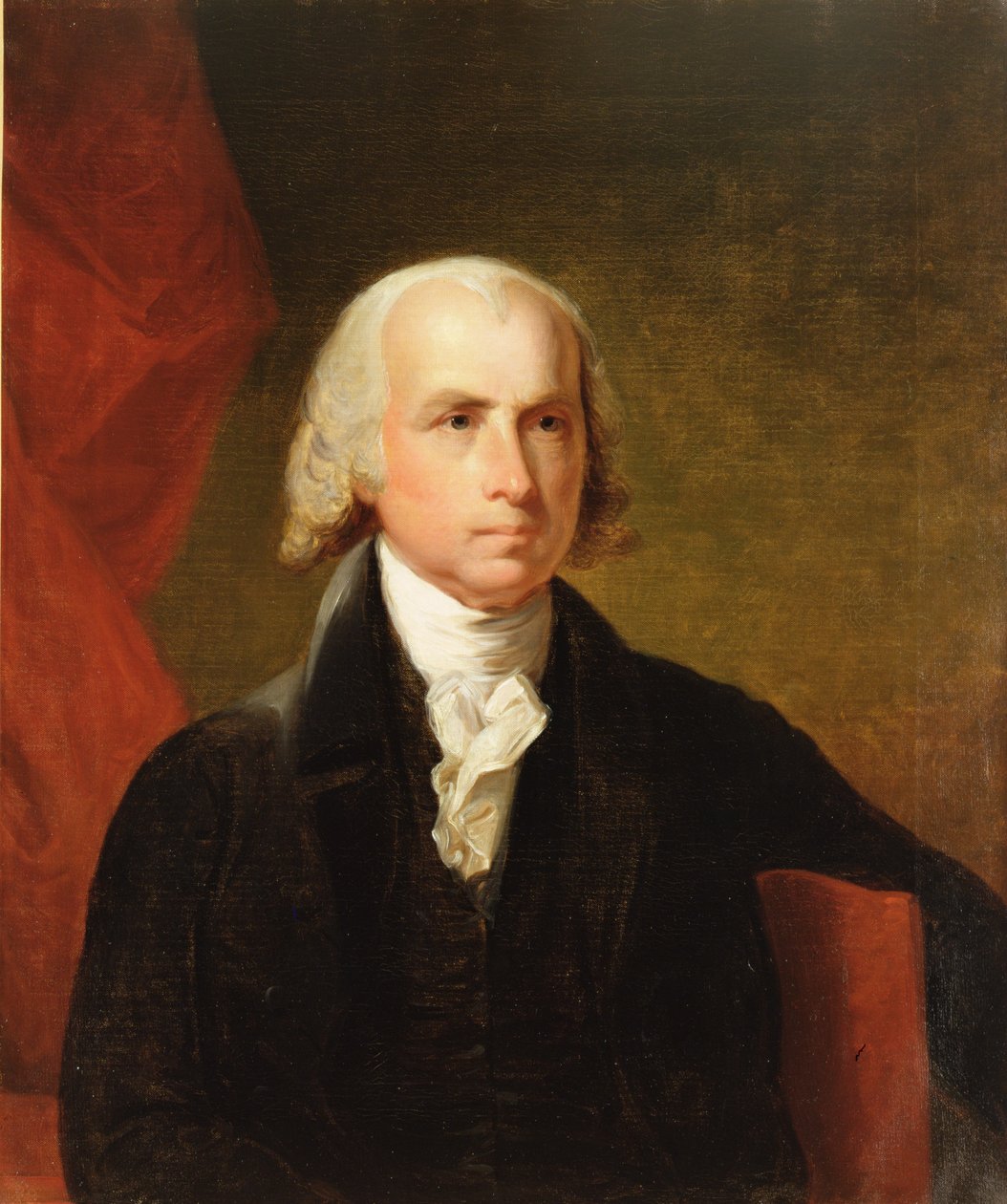 James Madison, 1835, Gilbert Stuart