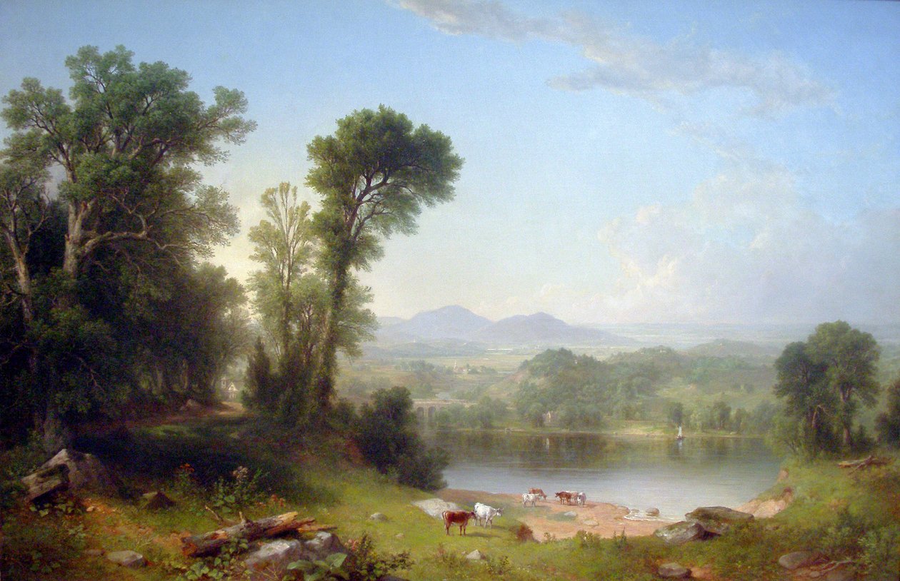 Pastoral Manzara by Asher Brown Durand
