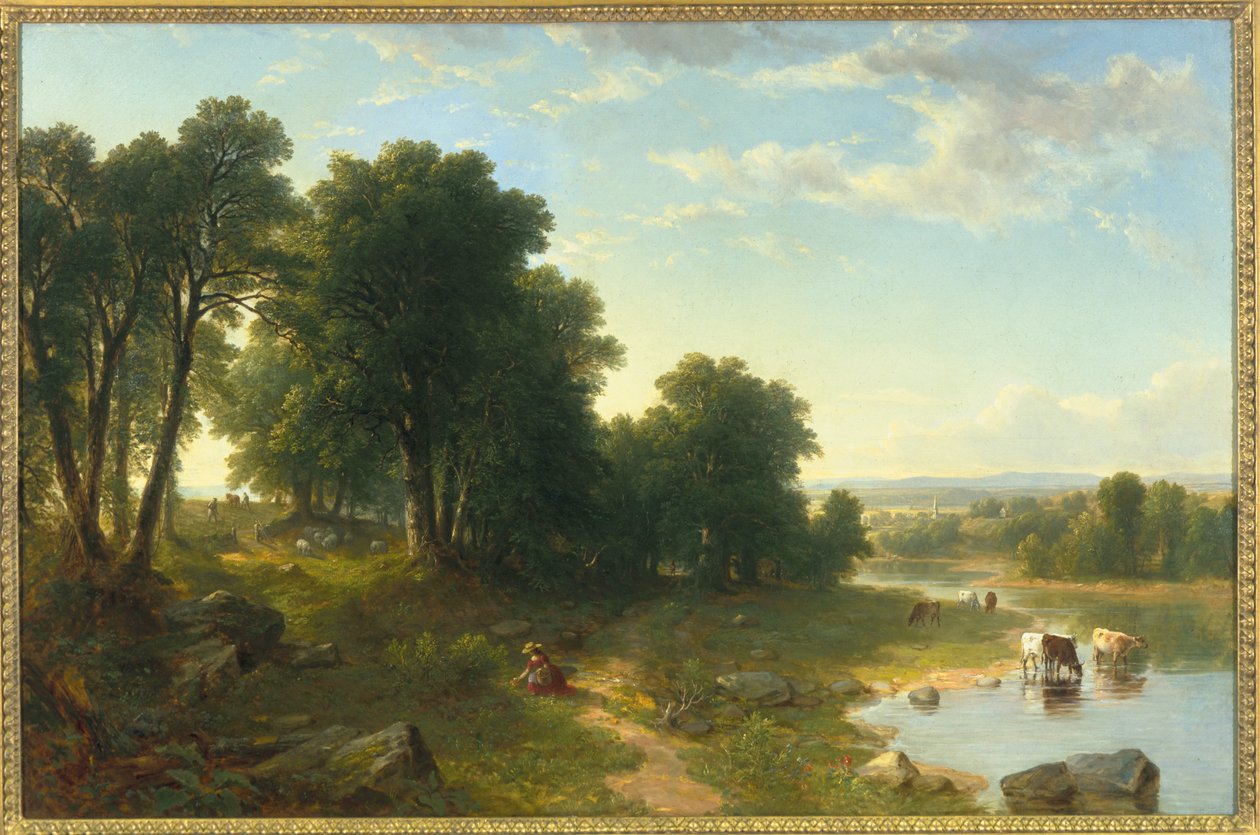 Çilek, 1854 by Asher Brown Durand