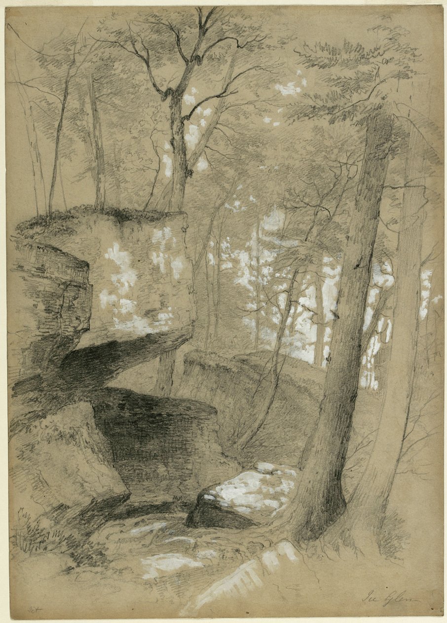 Ice Glen, Stockbridge, Massachusetts, 1851