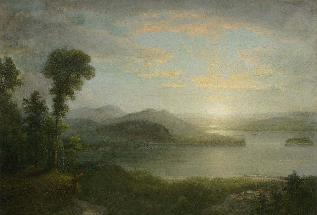 Gün Batımı: Adirondacks Hatırası, 1878 by Asher Brown Durand