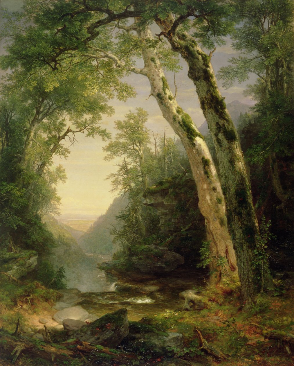 Kedi Becerileri, 1859 by Asher Brown Durand