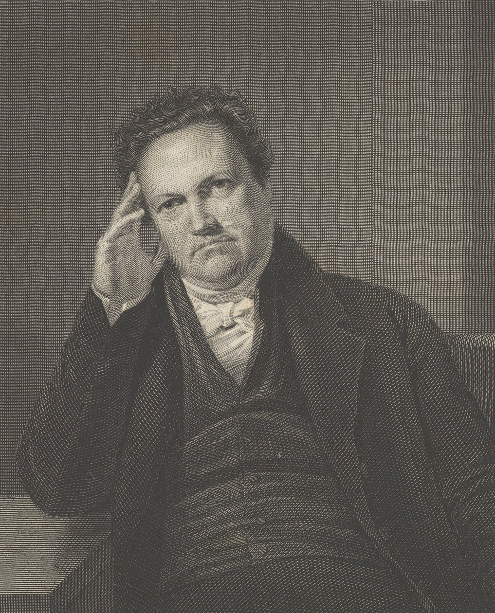 Dewitt Clinton, 1834. by Asher Brown Durand
