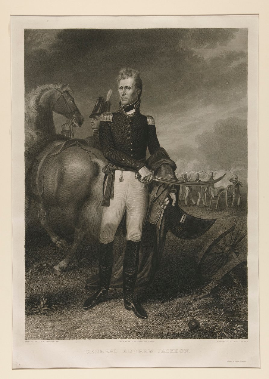 Genel Andrew Jackson by Asher Brown Durand