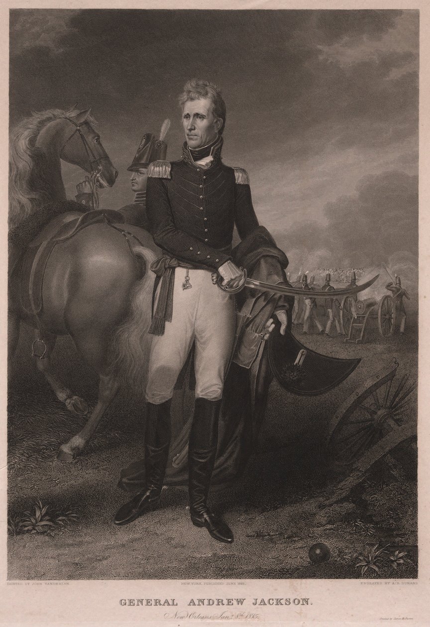 Genel Andrew Jackson by Asher Brown Durand