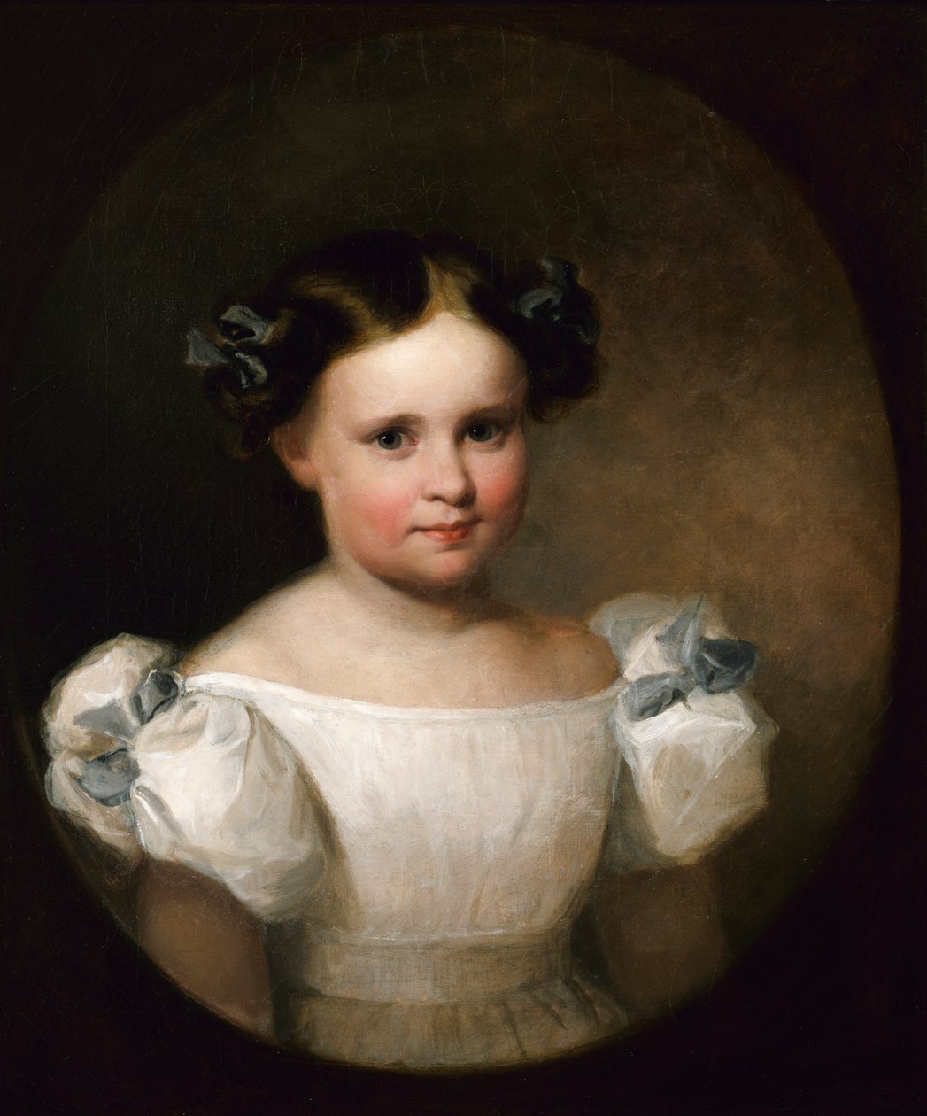 Georgianna Frances Adams, 1835. by Asher Brown Durand