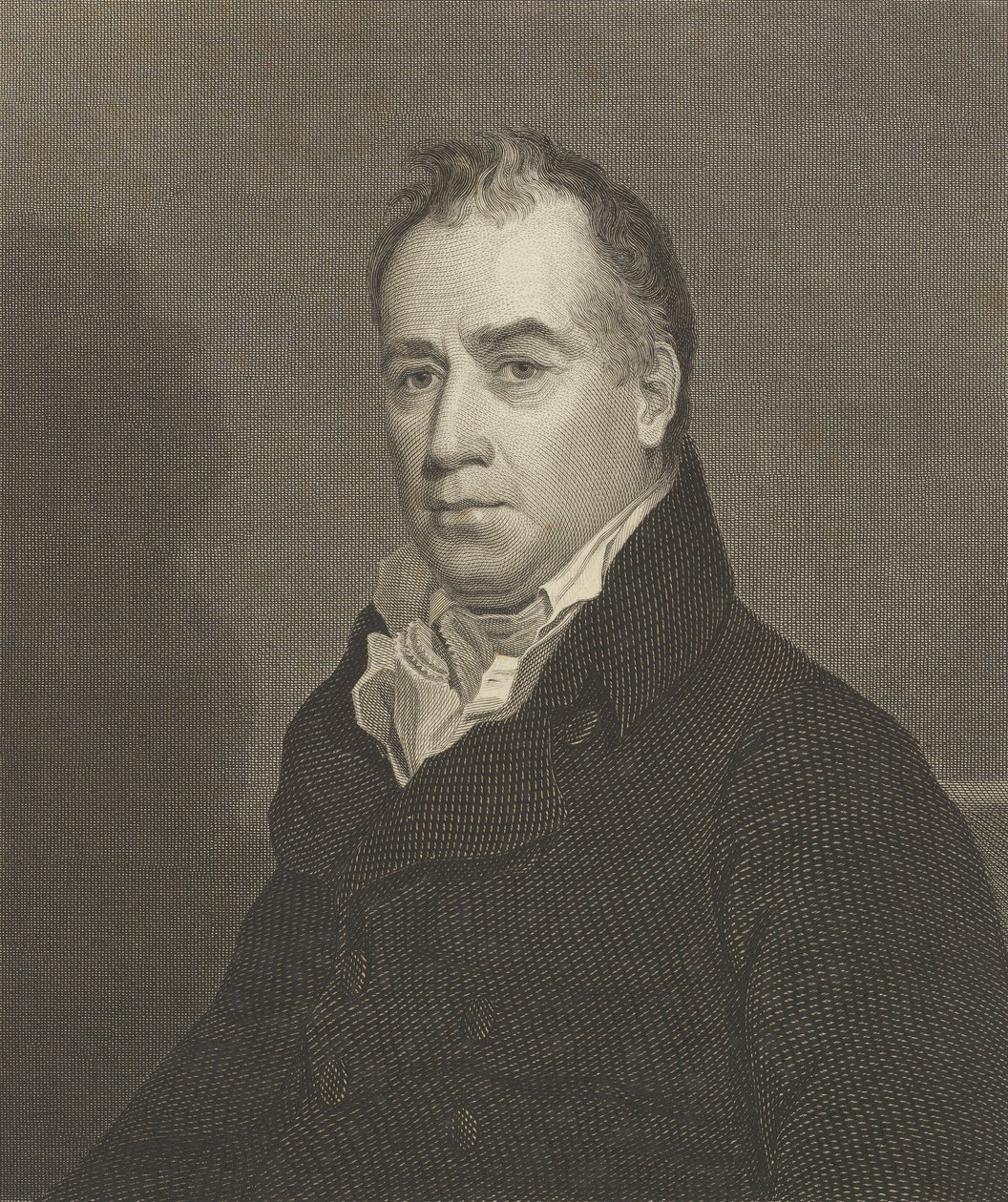 Ekselansları Oliver Wolcott, Connecticut Eyaleti Valisi, 1820. by Asher Brown Durand