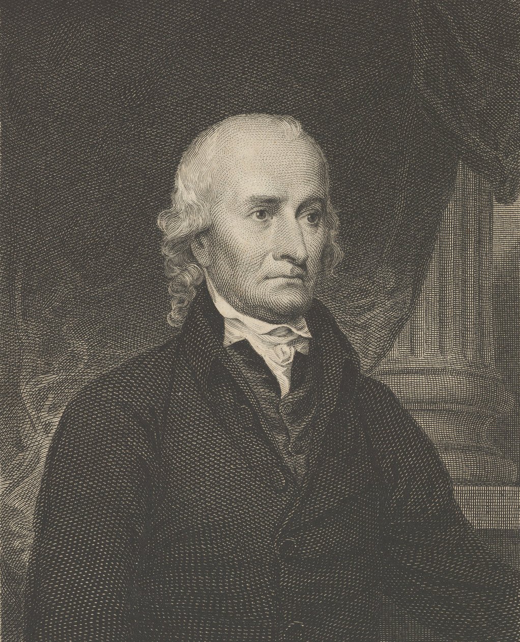 Hugh Williamson, M.D., L.L.D. 1735-1819, 1821. by Asher Brown Durand